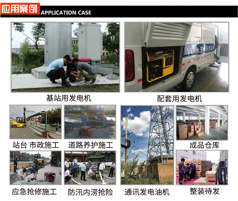 單相6kW無人值守ATS小型汽油發(fā)電機組應用案例
