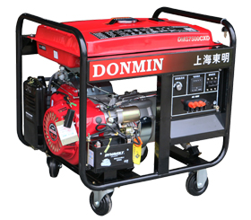 6KW三相汽油發(fā)電機(jī)組，鑰匙電啟動發(fā)電機(jī)DMS7500CXD