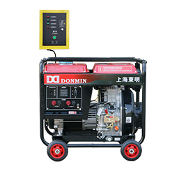 冷鏈配套單相5kw無人值守ATS柴油發電機 DMD6500LE(ATS)